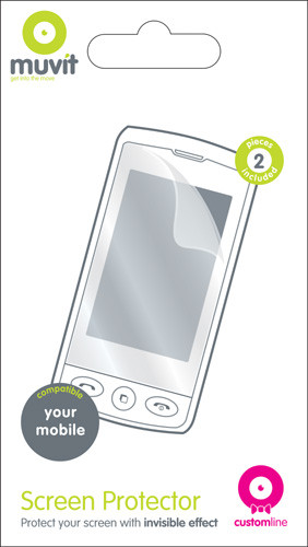 Muvit Universal Screenprotector Duo Pack is nooit meer leverbaar