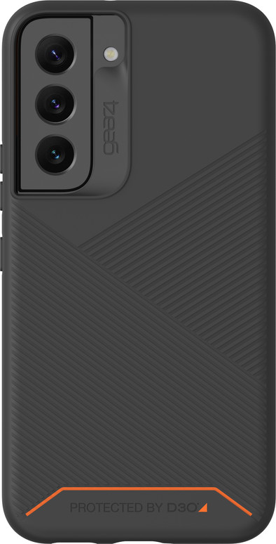 GEAR4 Denali Samsung Galaxy S22 Plus Back Cover Zwart is nooit meer leverbaar