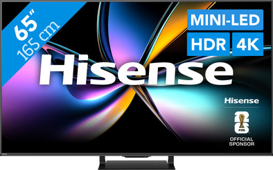 Hisense 65" ULED Mini-led U79Q PRO (2025) is nooit meer leverbaar