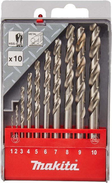 Makita Metal Drill Bit Set 10-piece is no longer available