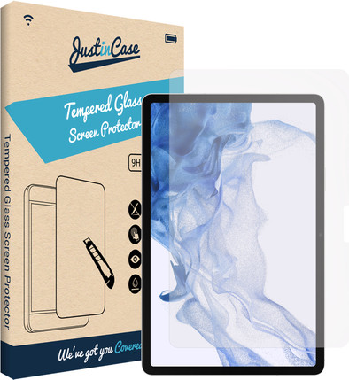 Just in Case Tempered Glass Samsung Galaxy Tab S8 / Tab S7 Screenprotector is nooit meer leverbaar