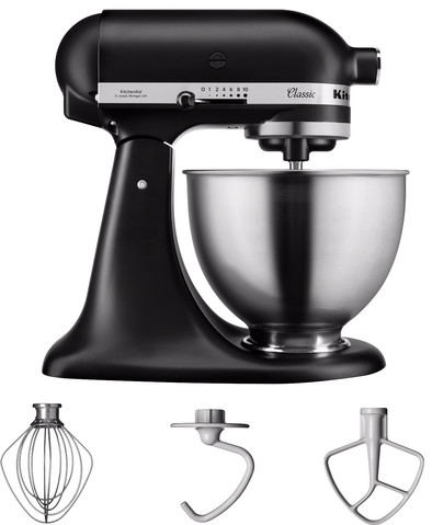 KitchenAid Classic 5K45SSEBM Matzwart is nooit meer leverbaar