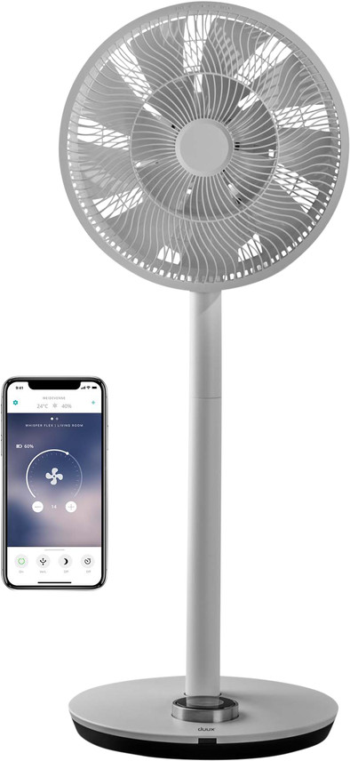 Duux Whisper Flex Smart Gray (without battery) is no longer available