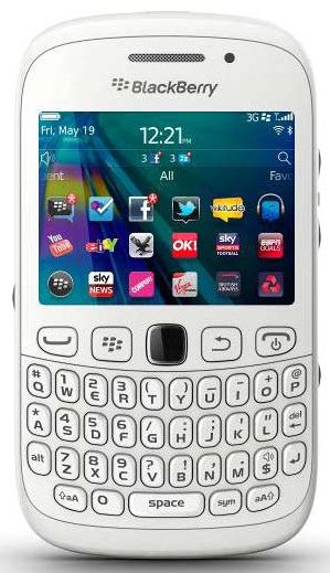 BlackBerry Curve 9320 Prepaid KPN White is nooit meer leverbaar