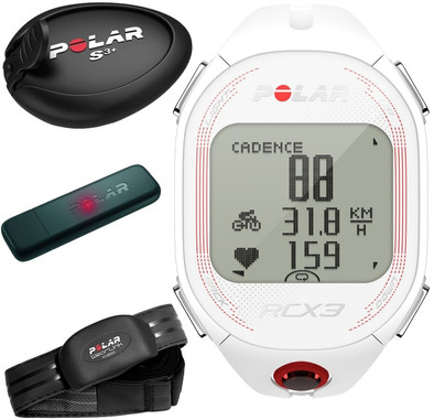 Polar RCX3 RUN Wit is nooit meer leverbaar