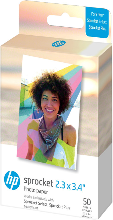 HP Sprocket Select ZINK Fotopapier 50 Pack is nooit meer leverbaar