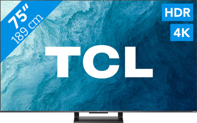 TCL QLED 75C731 (2022) is nooit meer leverbaar