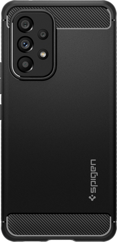 Spigen Rugged Armor Samsung Galaxy A53 Back Cover Zwart is nooit meer leverbaar