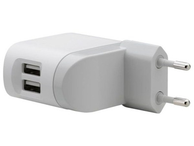 Belkin Dual USB Charger 5V2A Thuislader  White is nooit meer leverbaar