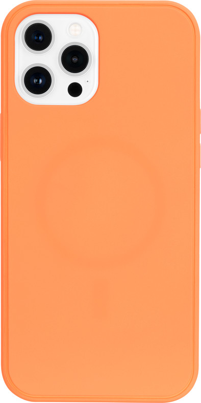 BlueBuilt Hard Case Apple iPhone 12 Pro Max Back Cover met MagSafe Oranje is nooit meer leverbaar