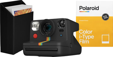Polaroid Now+ incl i-Type film en Photo Box Zwart is nooit meer leverbaar