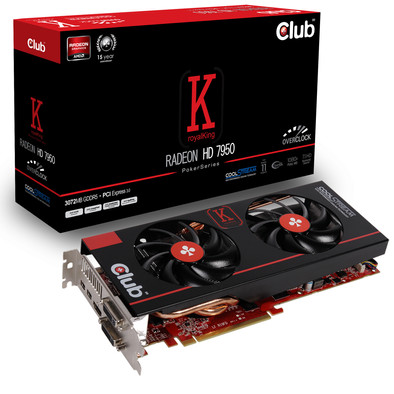 Club 3D Radeon HD 7950 royalKing is nooit meer leverbaar
