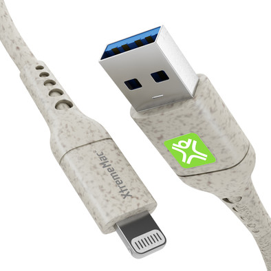 XtremeMac Eco Line USB-A to Lightning Cable 2m Plastic Cream is no longer available
