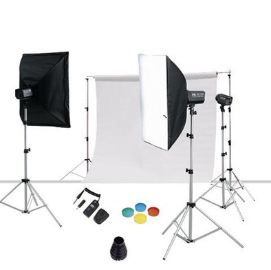 Falcon Eyes Studioflitsset SSFK-3150B is nooit meer leverbaar