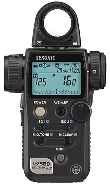 Sekonic L-758D Digital Master is nooit meer leverbaar