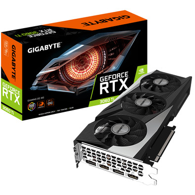 Gigabyte GeForce RTX 3060 Ti GAMING OC 8G LHR is nooit meer leverbaar