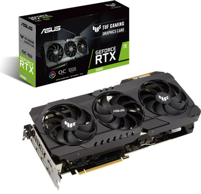 Asus GeForce RTX 3080 TUF Gaming OC 10G is nooit meer leverbaar