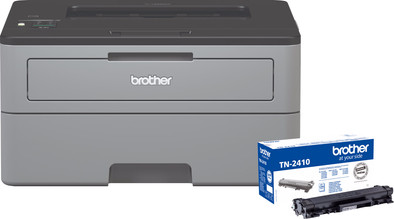 Brother HL-L2350DW + 1 extra zwarte toner is nooit meer leverbaar
