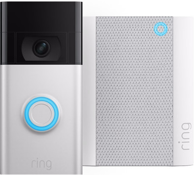 Ring Video Doorbell Gen. 2 Nikkel + Chime is nooit meer leverbaar