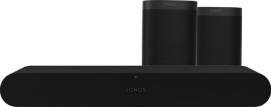 Sonos Ray Zwart + One (2x) is nooit meer leverbaar