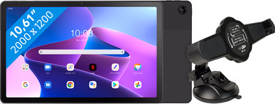 Lenovo Tab M10 Plus (3e generatie) 10.6 inch 64GB Wifi Grijs + Caliber Autohouder is nooit meer leverbaar