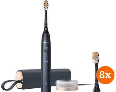 Philips Sonicare Prestige 9900 HX9992/12 + Premium All-in-one opzetborstels (8 stuks) is nooit meer leverbaar