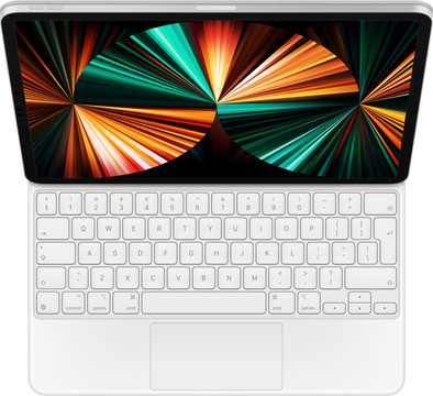 Apple Magic Keyboard iPad Air 11&quot; (2024)&#x2F;Air (2022&#x2F;2020)&#x2F;Pro 11&quot; (2022) QWERTY Wit is nooit meer leverbaar