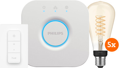 Philips Hue Filament White Edison XL 5-Pack Startpakket is nooit meer leverbaar