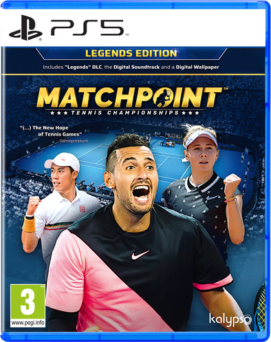 Matchpoint - Tennis Championships: Legends Edition PS5 is nooit meer leverbaar