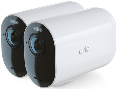 Arlo Ultra 2 XL Beveiligingscamera 4K Wit Uitbreiding 2-pack is nooit meer leverbaar