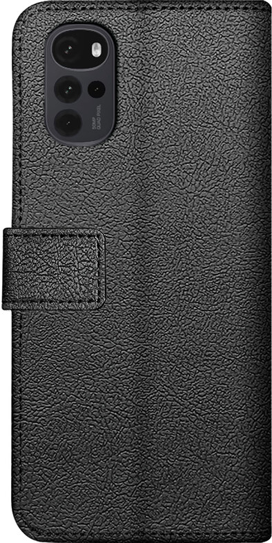 Just in Case Wallet Motorola Moto G22 Book Case Zwart is nooit meer leverbaar