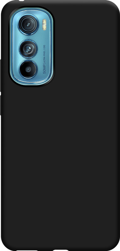 Just in Case Soft Motorola Edge 30 Back Cover Zwart is nooit meer leverbaar
