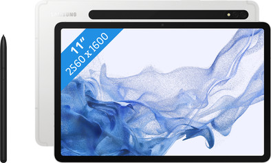 Samsung Galaxy Tab S8 11 inch 128GB Wifi Zilver is nooit meer leverbaar