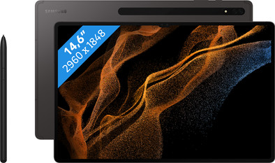 Samsung Galaxy Tab S8 Ultra 14.6 inch 128GB Wifi Grijs is nooit meer leverbaar