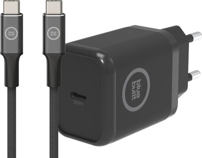 BlueBuilt Power Delivery Charger 30W + USB-C Cable Nylon Black 1.5m is no longer available