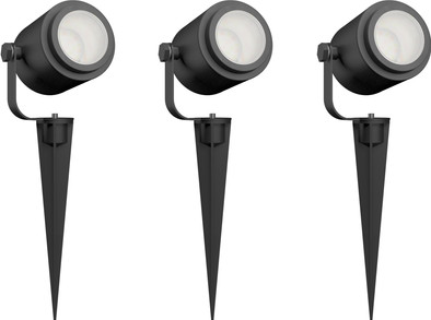 Calex Smart Outdoor Grondspot RGB en Warm Wit licht 3-Pack is nooit meer leverbaar