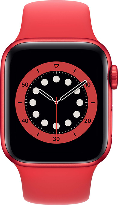 Apple Watch Series 40mm RED Aluminum RED Sport Band Coolblue
