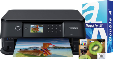 Epson Expression Premium XP-6100 + 1 set extra inkt + 500 vellen A4 papier is nooit meer leverbaar