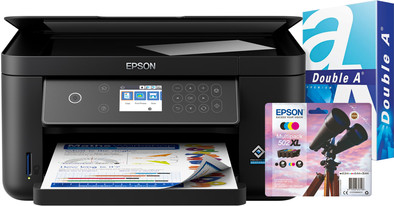 Epson Expression Home XP-5150 + 1 set extra inkt + 500 vellen A4 papier is nooit meer leverbaar