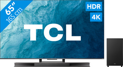 TCL QLED 65C731 (2022) + Soundbar is nooit meer leverbaar