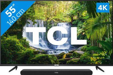 TCL 55P615 (2022) + Soundbar is nooit meer leverbaar