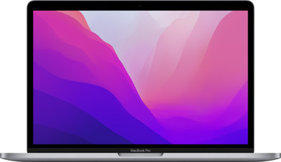 Apple MacBook Pro 13&quot; (2022) M2 (8 core CPU&#x2F;10 core GPU) 24GB&#x2F;512GB Space Gray QWERTY is nooit meer leverbaar