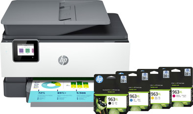 HP OfficeJet Pro 9014e + 1 set extra inkt is nooit meer leverbaar