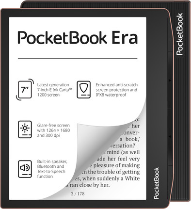 PocketBook Era 64GB Koper is nooit meer leverbaar