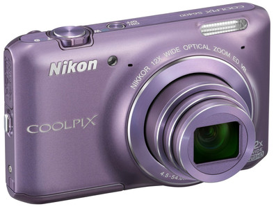 Nikon Coolpix S6400 Purple | Coolblue | Compactcamera's