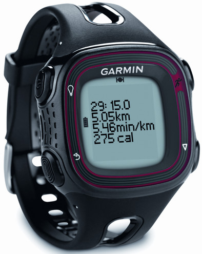 Garmin Forerunner 10 Zwart&#x2F;Rood is nooit meer leverbaar