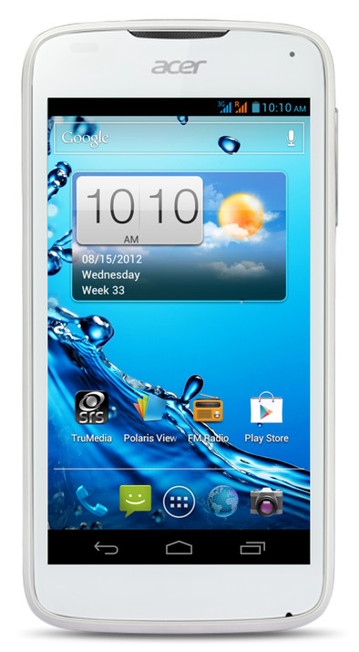 Acer Liquid Gallant Wit is nooit meer leverbaar