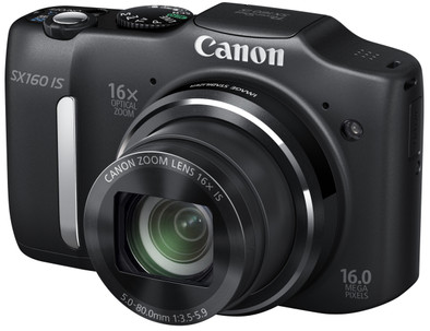 d*7様 現狀品Canon】PowerShot SX160 IS Canon PowerShot SX160 IS Black | Coolblue | Compactcamera's