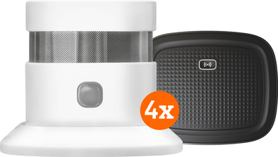 KlikAanKlikUit Rookmelder ZSDR-850 (3 jaar) 4-Pack + Smart Bridge is nooit meer leverbaar