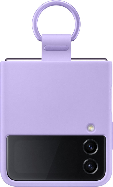 Samsung Galaxy Z Flip 4 Silicone Back Cover Ring Purple is no longer available